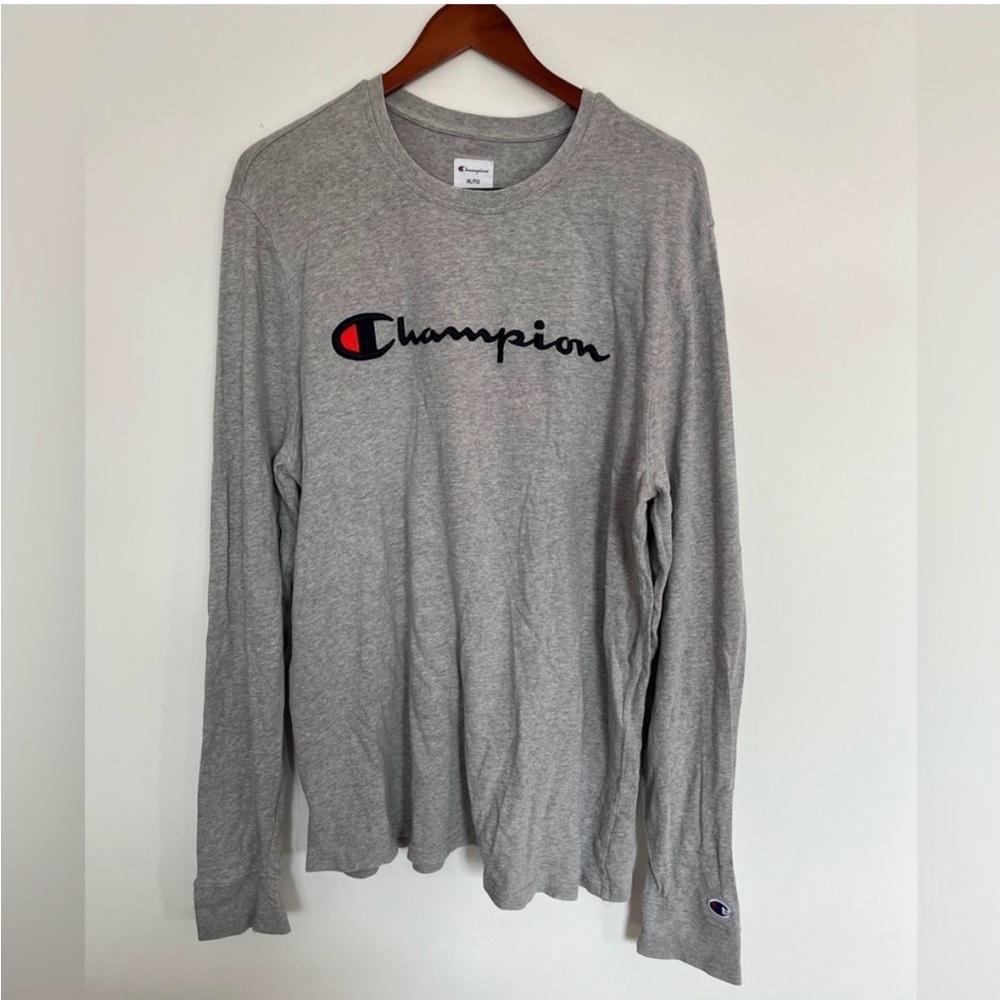 FREE with purchase Champion Gray Long Sleeve Shirt Men’s Size XL